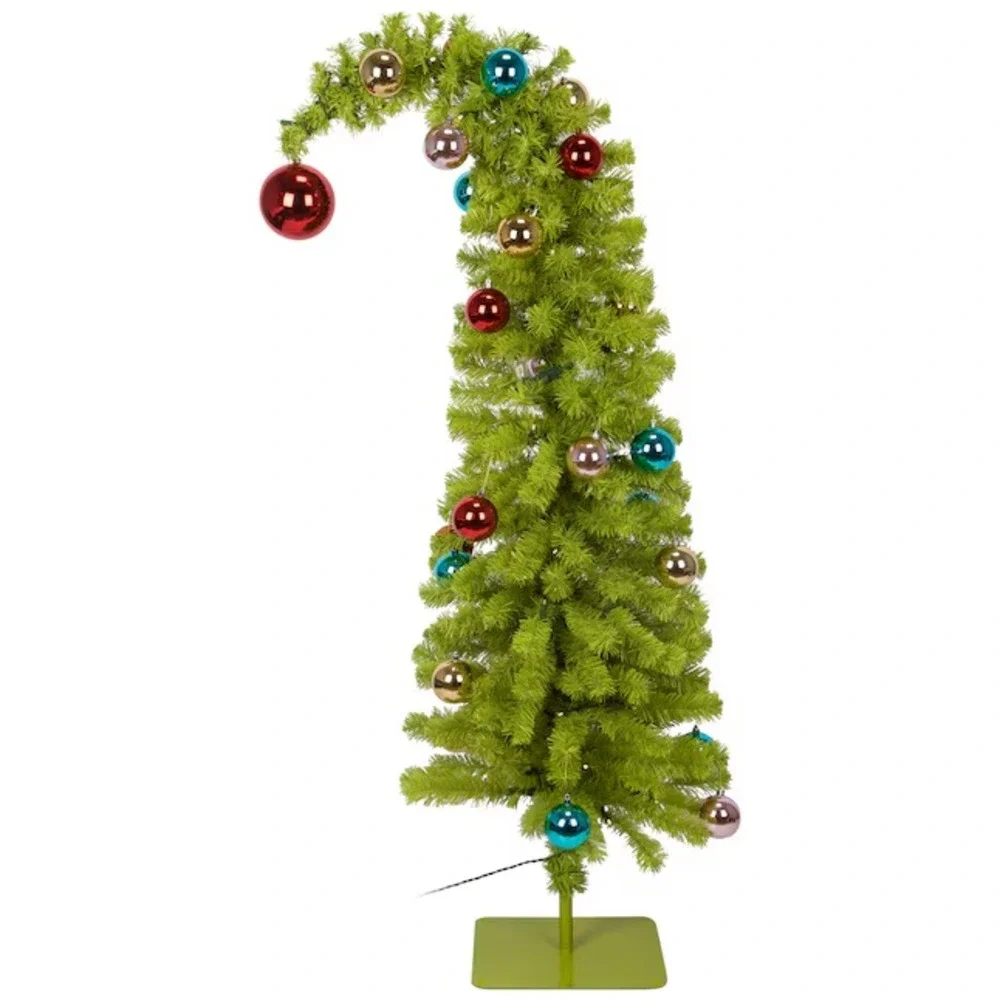 Grinch‎ 4.75-ft LED Dr. Seuss' The Grinch Christmas Pre Lit Tree Decoration 2024